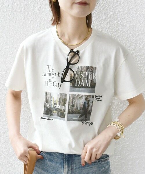 tシャツ 「撥水」MAGNUM PHOTOS TEE レディース for/c and]撥水ボックスTシャツ(ユニセックス)【サスティナブル