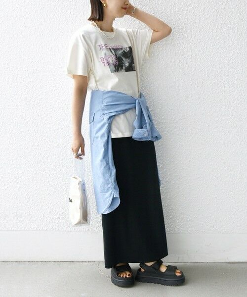 SHIPS / シップス Tシャツ | 【WEB限定】フォト 刺繍 TEE | 詳細21