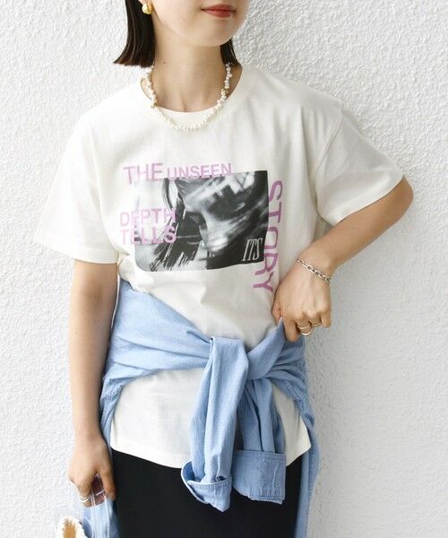 SHIPS / シップス Tシャツ | 【WEB限定】フォト 刺繍 TEE | 詳細23