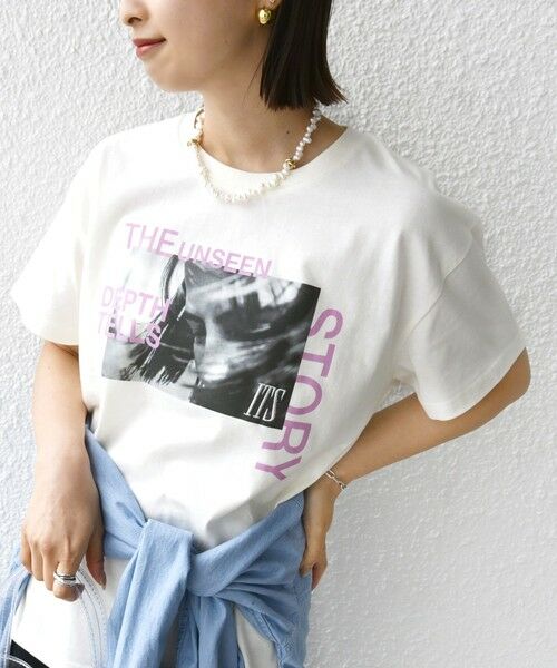 SHIPS / シップス Tシャツ | 【WEB限定】フォト 刺繍 TEE | 詳細25