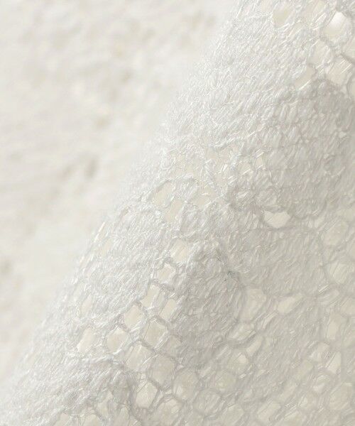 SHIPS / シップス Tシャツ | 〈手洗い可能〉オーガニック コットン レース ショート スリーブ プルオーバー | 詳細20