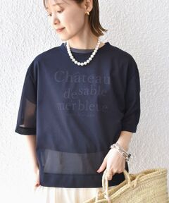 SHIPS / シップス Tシャツ | 〈手洗い可能〉シアー トリコット ショート スリーブ プルオーバー