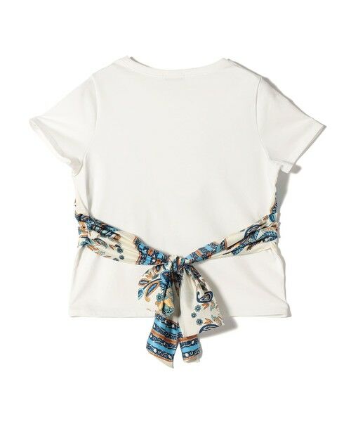 SHIPS / シップス Tシャツ | 【WEB限定】〈手洗い可能〉スカーフ コンビ TEE | 詳細13