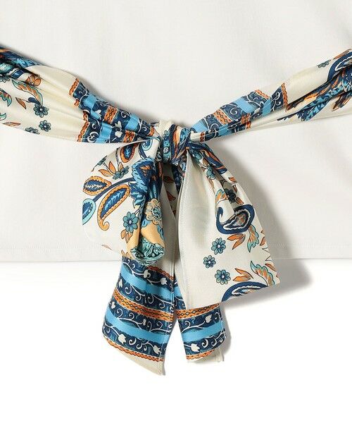 SHIPS / シップス Tシャツ | 【WEB限定】〈手洗い可能〉スカーフ コンビ TEE | 詳細17