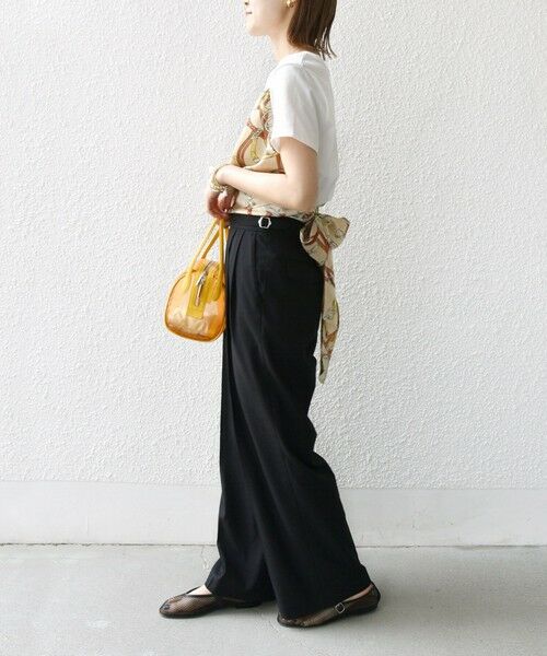 SHIPS / シップス Tシャツ | 【WEB限定】〈手洗い可能〉スカーフ コンビ TEE | 詳細20