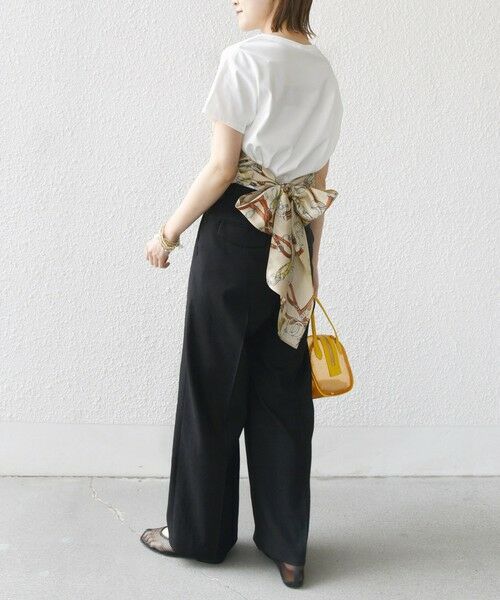 SHIPS / シップス Tシャツ | 【WEB限定】〈手洗い可能〉スカーフ コンビ TEE | 詳細21