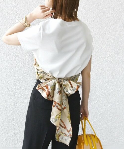 SHIPS / シップス Tシャツ | 【WEB限定】〈手洗い可能〉スカーフ コンビ TEE | 詳細26