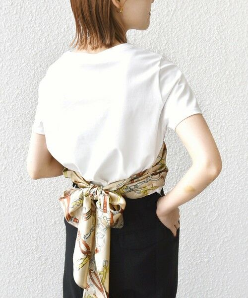 SHIPS / シップス Tシャツ | 【WEB限定】〈手洗い可能〉スカーフ コンビ TEE | 詳細27