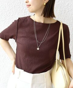 SHIPS / シップス Tシャツ | 〈手洗い可能〉ドライ テレコ ショート スリーブ プルオーバー