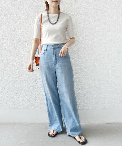 SHIPS / シップス Tシャツ | 〈手洗い可能〉ドライ テレコ ショート スリーブ プルオーバー | 詳細2