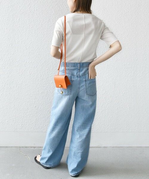 SHIPS / シップス Tシャツ | 〈手洗い可能〉ドライ テレコ ショート スリーブ プルオーバー | 詳細3