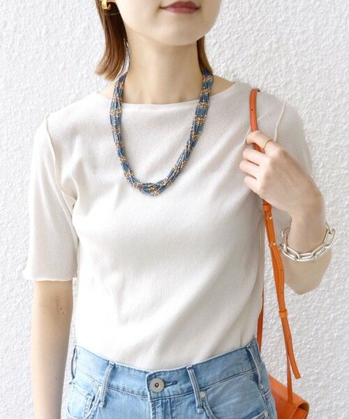 SHIPS / シップス Tシャツ | 〈手洗い可能〉ドライ テレコ ショート スリーブ プルオーバー | 詳細8