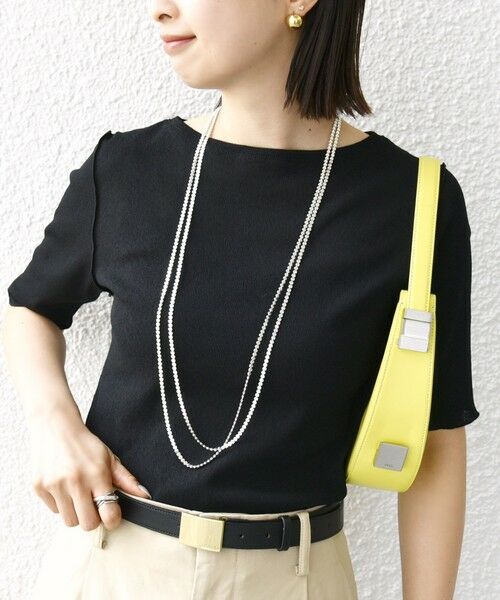 SHIPS / シップス Tシャツ | 〈手洗い可能〉ドライ テレコ ショート スリーブ プルオーバー | 詳細15