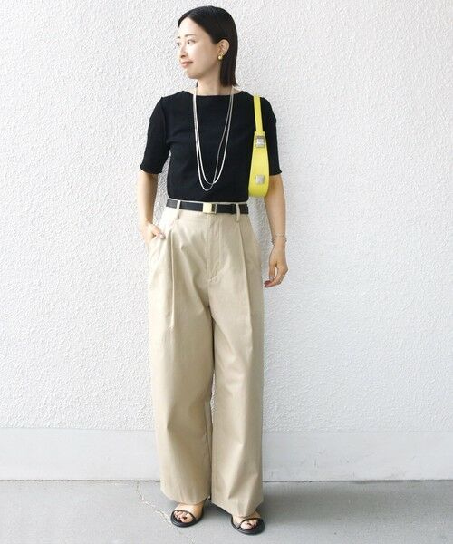 SHIPS / シップス Tシャツ | 〈手洗い可能〉ドライ テレコ ショート スリーブ プルオーバー | 詳細11