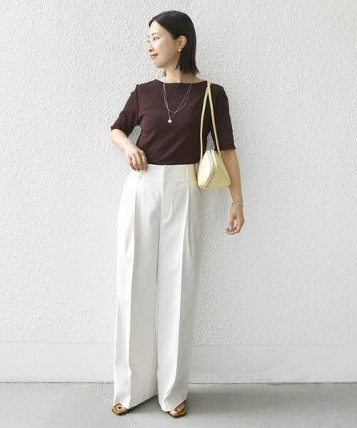 SHIPS / シップス Tシャツ | 〈手洗い可能〉ドライ テレコ ショート スリーブ プルオーバー | 詳細21