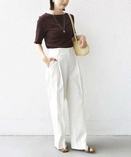 SHIPS / シップス Tシャツ | 〈手洗い可能〉ドライ テレコ ショート スリーブ プルオーバー | 詳細24