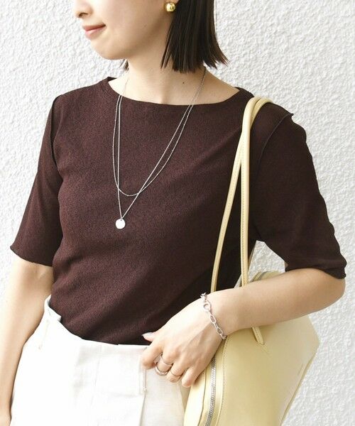 SHIPS / シップス Tシャツ | 〈手洗い可能〉ドライ テレコ ショート スリーブ プルオーバー | 詳細25