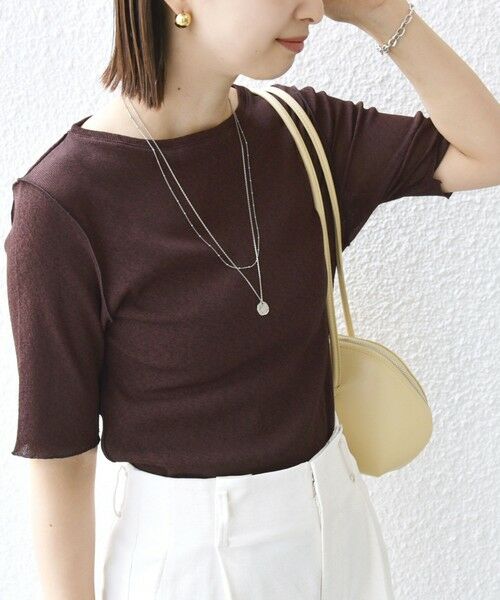 SHIPS / シップス Tシャツ | 〈手洗い可能〉ドライ テレコ ショート スリーブ プルオーバー | 詳細28