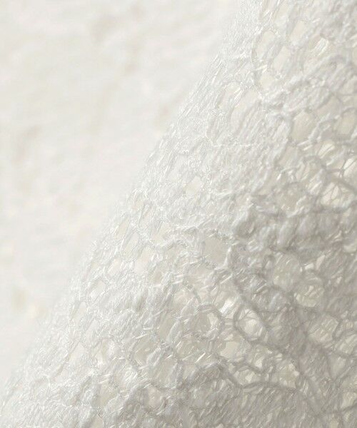 SHIPS / シップス タンクトップ | 〈手洗い可能〉オーガニック コットン レース ノースリーブ プルオーバー | 詳細21