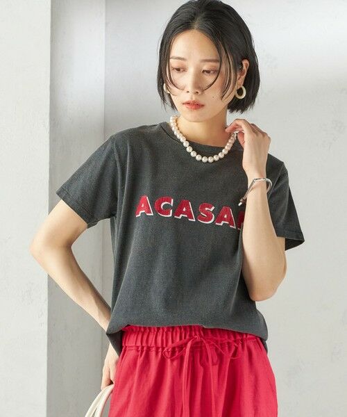 SHIPS / シップス Tシャツ | ACASAM:クルーネック TEE | 詳細24