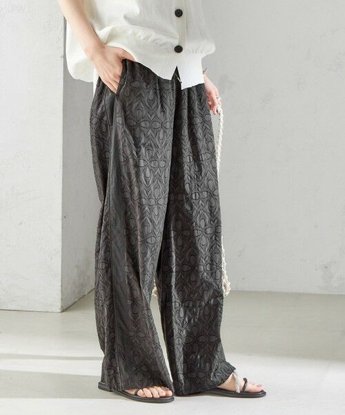 SHIPS / シップス その他パンツ | 〈手洗い可能〉コットン ドビー ウエスト ゴム ギャザー パンツ | 詳細11