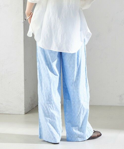 SHIPS / シップス その他パンツ | 〈手洗い可能〉コットン ドビー ウエスト ゴム ギャザー パンツ | 詳細23