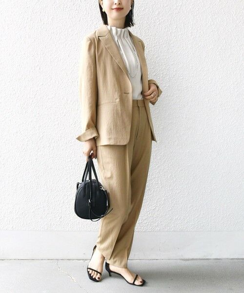 SHIPS / シップス その他パンツ | 〈手洗い可能〉FUNCTIONAL テーパード パンツ（セットアップ対応） | 詳細16