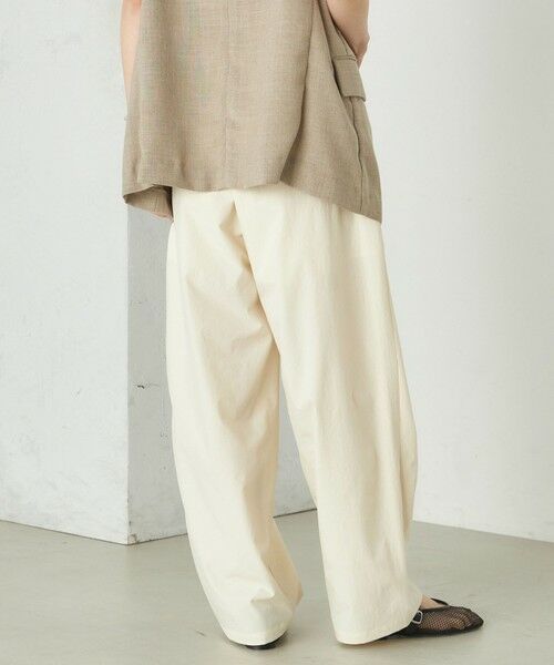 SHIPS / シップス スラックス・ドレスパンツ | Wai+:〈手洗い可能〉2タック スラックス | 詳細8