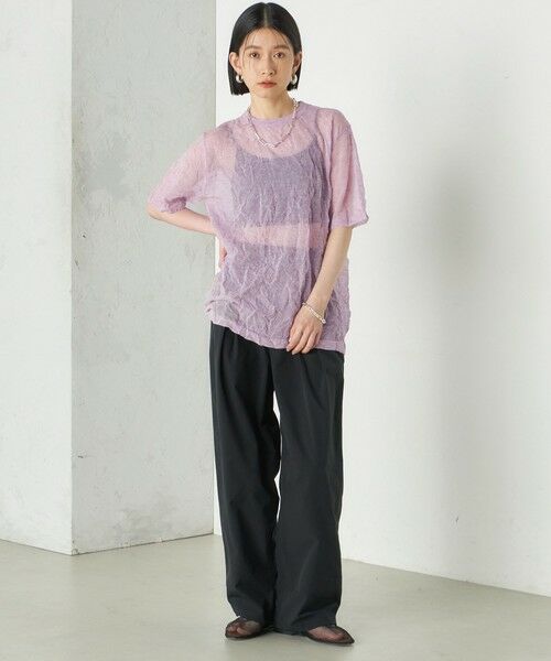 SHIPS / シップス スラックス・ドレスパンツ | Wai+:〈手洗い可能〉2タック スラックス | 詳細13