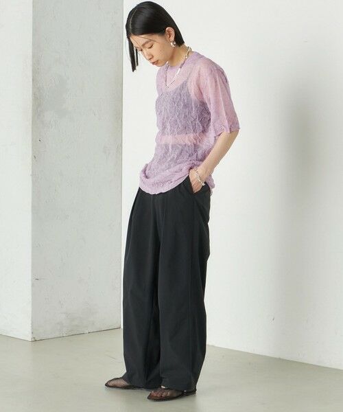 SHIPS / シップス スラックス・ドレスパンツ | Wai+:〈手洗い可能〉2タック スラックス | 詳細14