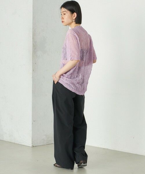 SHIPS / シップス スラックス・ドレスパンツ | Wai+:〈手洗い可能〉2タック スラックス | 詳細15