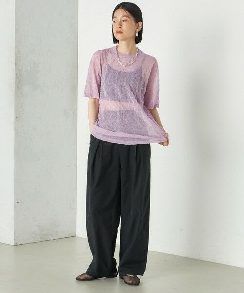 SHIPS / シップス スラックス・ドレスパンツ | Wai+:〈手洗い可能〉2タック スラックス | 詳細18