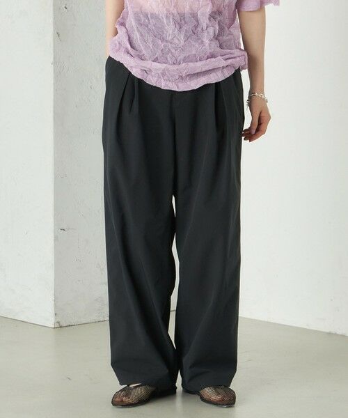 SHIPS / シップス スラックス・ドレスパンツ | Wai+:〈手洗い可能〉2タック スラックス | 詳細19