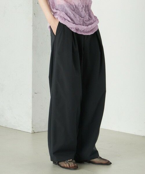 SHIPS / シップス スラックス・ドレスパンツ | Wai+:〈手洗い可能〉2タック スラックス | 詳細23