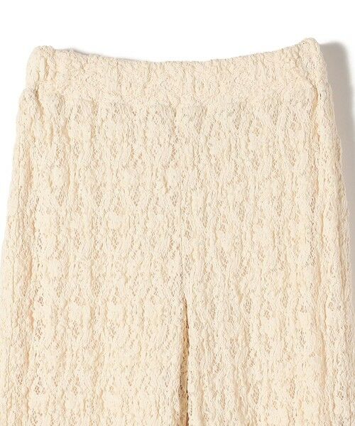 SHIPS / シップス ショート・ハーフ・半端丈パンツ | 〈手洗い可能〉ラッセル レース イージー パンツ | 詳細22