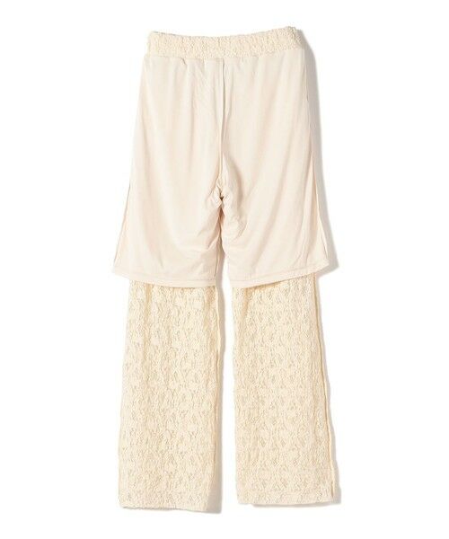 SHIPS / シップス ショート・ハーフ・半端丈パンツ | 〈手洗い可能〉ラッセル レース イージー パンツ | 詳細27