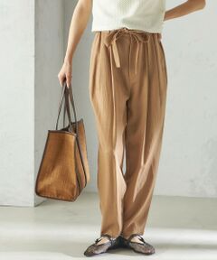 SHIPS / シップス その他パンツ | 小泉里子コラボ:〈手洗い可能〉ツイル ウエスト テーパード パンツ