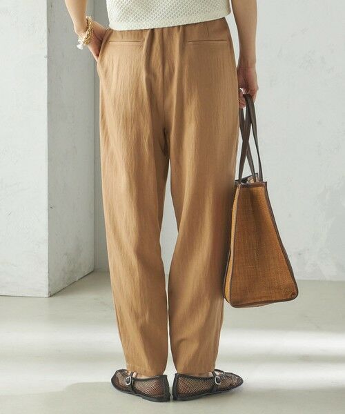 SHIPS / シップス その他パンツ | 小泉里子コラボ:〈手洗い可能〉ツイル ウエスト テーパード パンツ | 詳細9