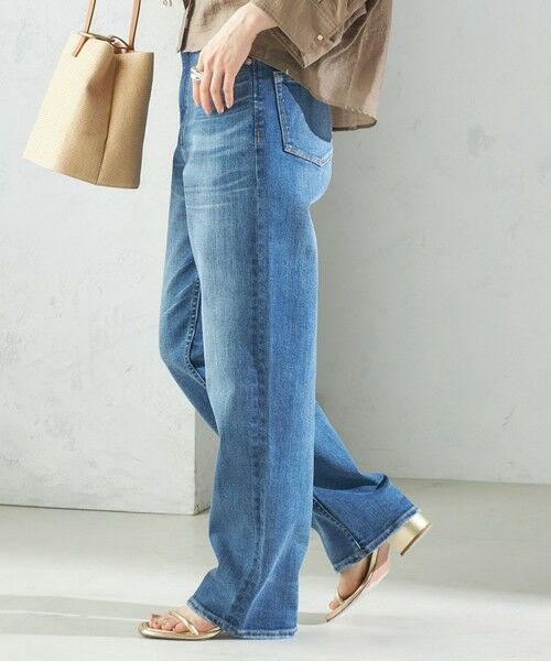 SHIPS / シップス デニムパンツ | 〈洗濯機可能〉ストレッチ ストレート デニム パンツ | 詳細10