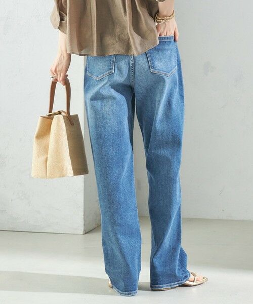 SHIPS / シップス デニムパンツ | 〈洗濯機可能〉ストレッチ ストレート デニム パンツ | 詳細11