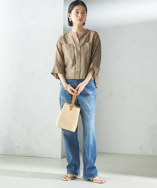 SHIPS / シップス デニムパンツ | 〈洗濯機可能〉ストレッチ ストレート デニム パンツ | 詳細6