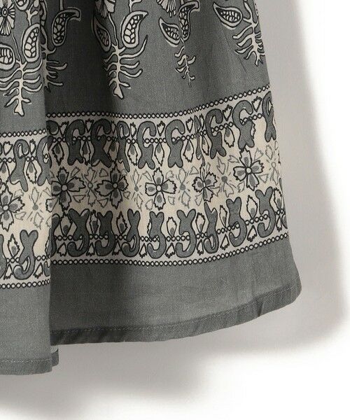 SHIPS / シップス ロング・マキシ丈スカート | Fanaka:〈手洗い可能〉プリント ティアード スカート | 詳細6