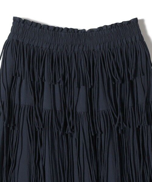 SHIPS / シップス ロング・マキシ丈スカート | 【SHIPS別注】crinkle crinkle crinkle:フリンジ スカート | 詳細14