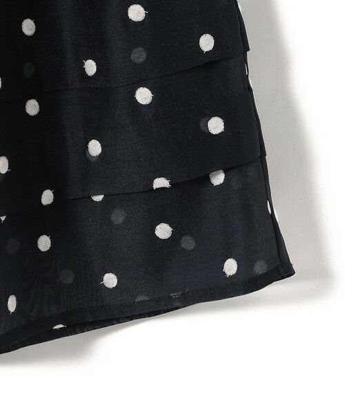 SHIPS / シップス ロング・マキシ丈スカート | 〈手洗い可能〉ドット 刺繍 ギャザー スカート | 詳細14