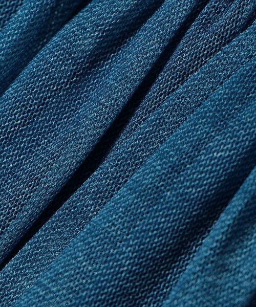 SHIPS / シップス ロング・マキシ丈スカート | troisiemeCHACO:〈手洗い可能〉デニム プリント チュール スカート | 詳細13