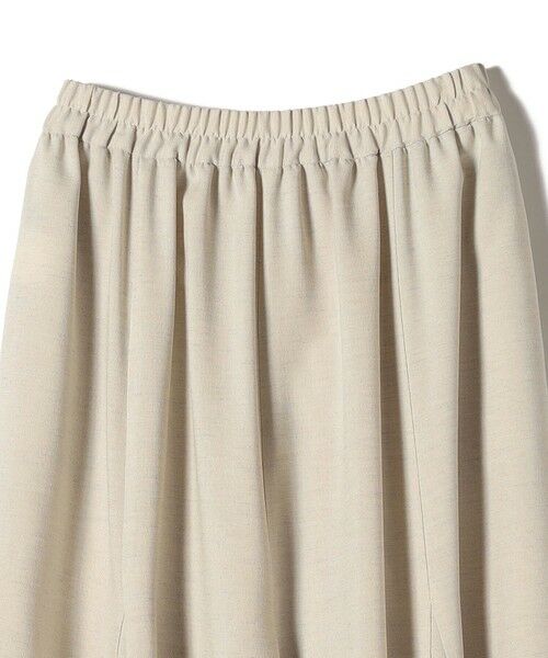 SHIPS / シップス ロング・マキシ丈スカート | 小泉里子コラボ:〈手洗い可能〉スラブ 綿麻混 スカート | 詳細18