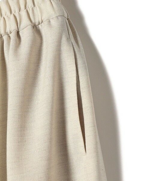 SHIPS / シップス ロング・マキシ丈スカート | 小泉里子コラボ:〈手洗い可能〉スラブ 綿麻混 スカート | 詳細19