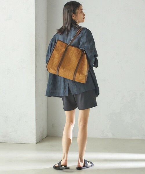 SHIPS / シップス ショート・ハーフ・半端丈パンツ | 小泉里子コラボ:〈手洗い可能〉ダブル クロス ショート パンツ | 詳細4