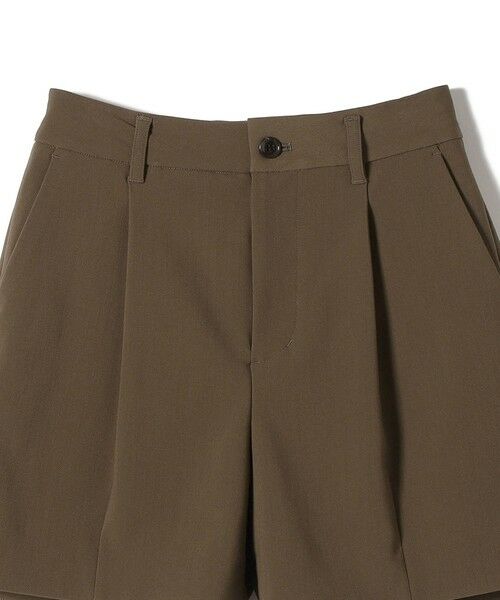 SHIPS / シップス ショート・ハーフ・半端丈パンツ | 小泉里子コラボ:〈手洗い可能〉ダブル クロス ショート パンツ | 詳細30