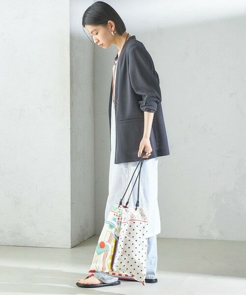 SHIPS / シップス ロング・マキシ丈ワンピース | 〈手洗い可能〉前後 2WAY イタリアン シアー リネン ワンピース | 詳細19